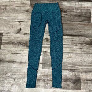 Alphalete Athletic Revival R6 OG Yoga Pants Heathered Blue Women’s Size S